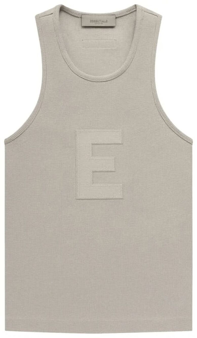 Fear of God ESSENTIALS Waffle Tank top Seal Green Small NWT - Picture 11 of 12